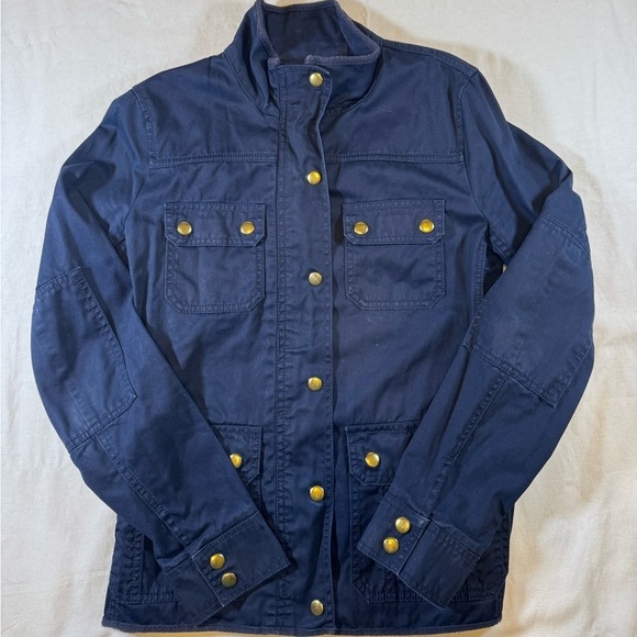 J. Crew Jackets & Blazers - J. Crew Navy Field Jacket